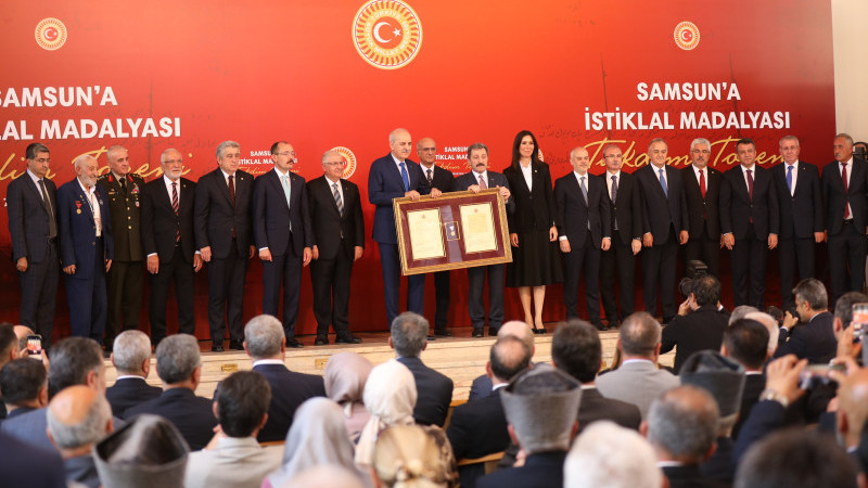Samsun’un Gurur Günü: İstiklal Madalyası Törenle Verildi